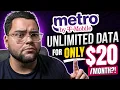 Metro by T-Mobile Unlimited Data for ONLY
