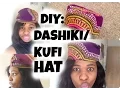 DIY HOW TO SEW A HAT AFRICAN KUFI HAT BLACK PANTHER HAT