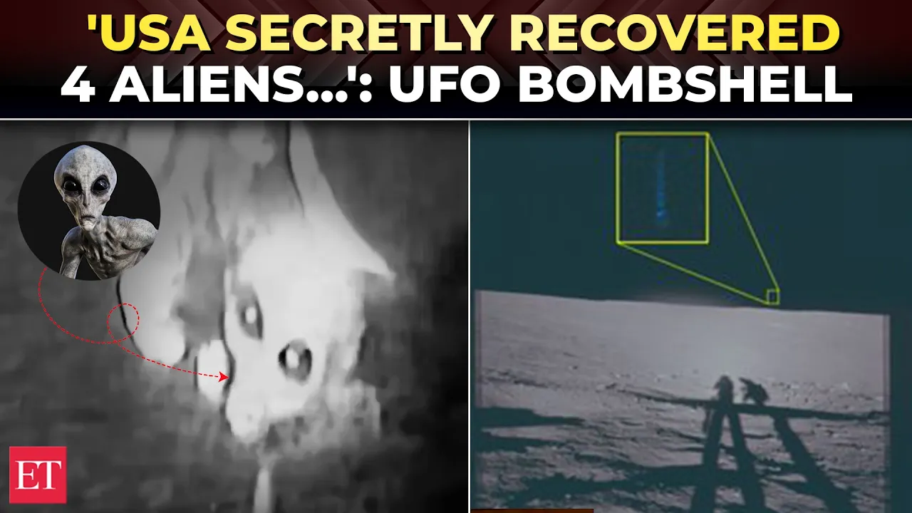 'America recovered 4 ALIEN species…': Ex-CIA insider drops explosive UFO claim, 'they weren’t human'