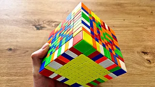 10X10 cube solving and chat with you