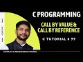 Call By Value Call By Reference In Hindi