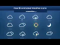 Free 12 Animated Weather Icons