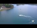 Tubing on lake Keowee