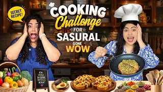 Challenged my sister to Cook for her Sasural! *gone surprising* | Cooking Challenge for in-laws!