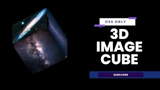 CSS only terrific 3D cube animation CSS 3D cube image gallery TerrificTimeYC CSS tutorials
