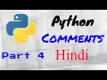 Python Comments Hindi freePythonTuts