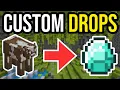 How To Make Cutom Mob Drops In Minecraft Bedrock No Mods
