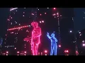 Red getting shot by blue in VR