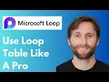 Microsoft Loop Table How to Use It Like a Pro Full Guide 2026