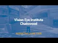 Chatswood refractive clinic tour Consultation journey Part 1