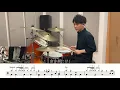 【ヨルシカ】春泥棒-叩いてみた【ドラム楽譜あり】(Spring Thief/Yorushika)【Drum Cover】