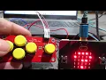 Simon Game on Micro Bit with Keyes Keyer-AD-Key K845037 with Restart and High Score