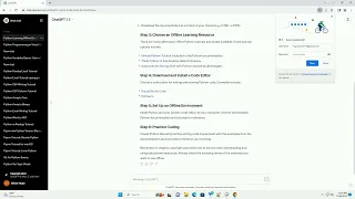 w3schools python tutorial offline download