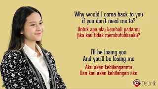 losing us raissa anggiani lirik lagu terjemahan 