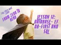 From Zero To Hero Lesson 12 Database - EF Db First SQL