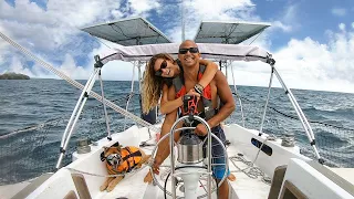 OUR FIRST SAIL Testing out our Repairs  | 89 | Beau and Brandy Sailing