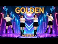 Download Lagu GOLDEN / Huntr/x (獵魔女團) /  正面鏡像版 + 背面示範 (跳開心）