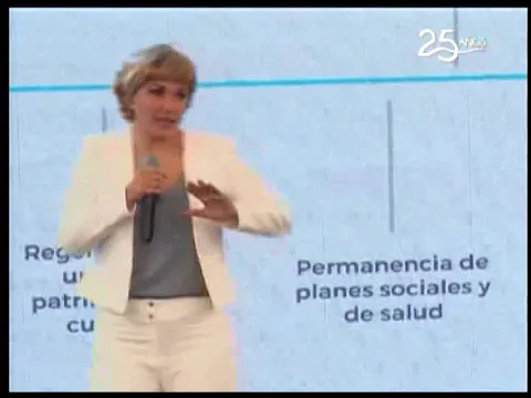 Propuestas de Cynthia Viteri apuntan a 5 ejes de trabajo