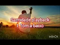 santidade playback 1 Tom a baixo Aline Barros #santidade #playbacksgospel