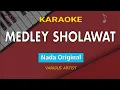 Download Lagu Medley Sholawat - Karaoke || Nada Original || Various Artist Ft Sabyan