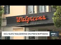 DOJ sues Walgreens over unlawful prescriptions