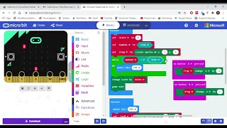 Simple Micro bit Game Frog Squash