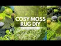 Ultimate Cosy Winter Craft Transform your space with a DIY Moss Rug