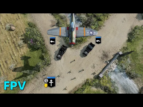 COH3 FPV French, double halftracks and ASC works surprisingly well