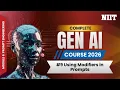 Prompt Modifiers Explained Control ChatGPT Output Precisely NIIT GenAI Course M6S9