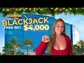 Miracle on the Free Bet Table | $4,000 Blackjack Session