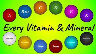 Every Vitamin Mineral the Body Needs Micronutrients Explained