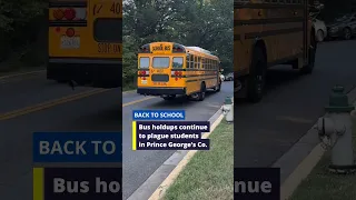 Bus holdups continue to plague Prince George s Co students
