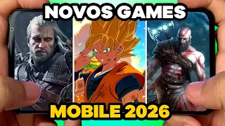 SAIU NOVOS JOGOS INCRÍVEIS PARA ANDROID
