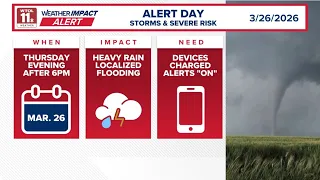 Ohio Storms Weather Impact Alert Day March 26