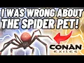 The only spider pet worth Getting Conan Exiles Age of Heroes