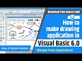 How to make drawing application in visual basic 6 0 Paint application in vb6