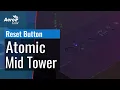 AeroCool Atomic RGB Mid Tower Case - How to Control the RGB Lighting with the PC Reset Button