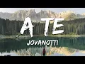 Download Lagu Jovanotti - A Te (Testo/Lyrics)