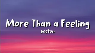 boston more than a feeling lyrics 