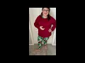 LuLaRoe Dream Holiday Leggings Size TC
