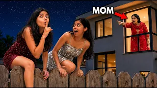 Sneaking Out at 3 a.m. without telling our Parents 🤫 *to party* 🍺
