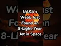 Download Lagu NASA’s Webb Just Found an 8 Light Year Jet in Space