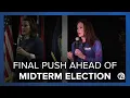 Tudor Dixon and Gretchen Whitmer make stops in metro Detroit as Election Day nears