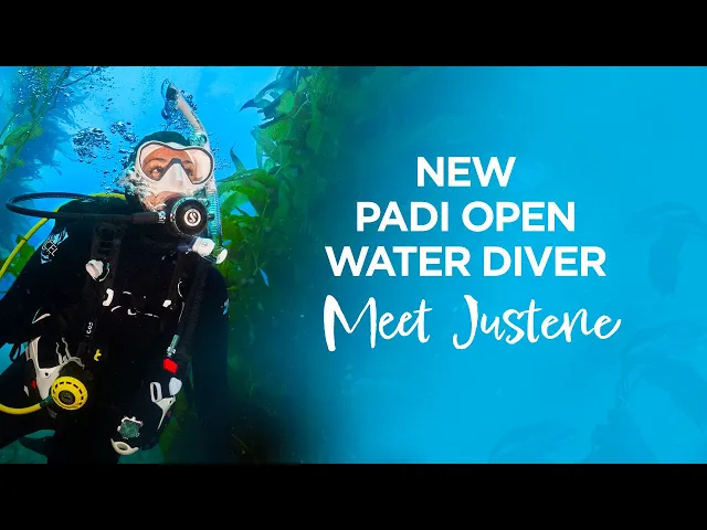 Download MP3 New PADI Open Water Diver - Meet Justene 🤿🫧