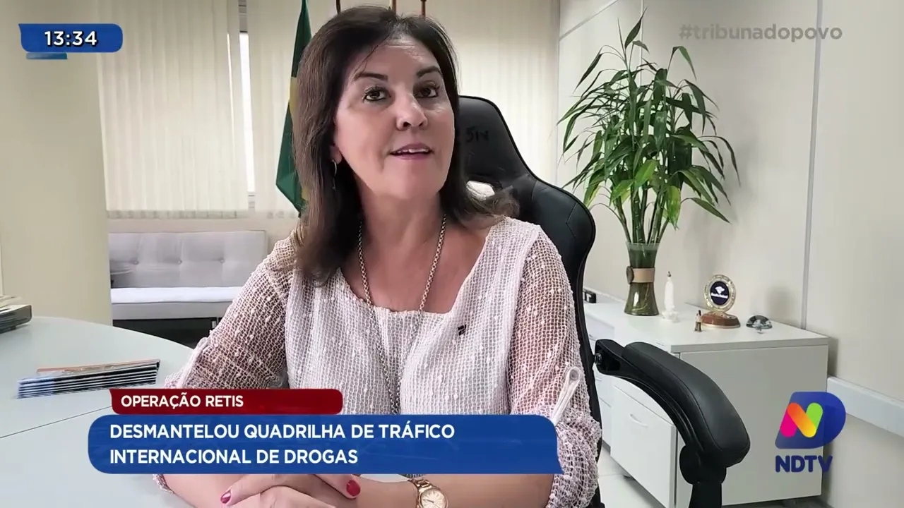 Operação Retis desmantelou quadrilha de tráfico internacional de drogas