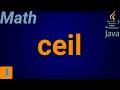 Java Math ceil