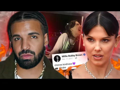 Download MP3 DRAKE'S WEIRD RELATIONSHIP with MILLIE BOBBY BROWN (SHE WAS ONLY 13 YEARS OLD)