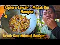 Eksplore Sawah Hijau + Masak Biji Nangka Kriuk!