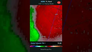 Jarrell Texas tornado - Doppler radar