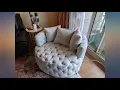 Modern Akili Swivel Accent Chair Barrel Chair for Home Living Room Modern Leisure review